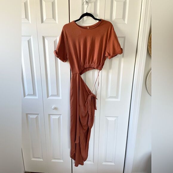 Free People Rae Maxi Dress in Sienna - Picture 6 of 10